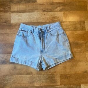 Calvin Klein High Waisted Jean Shorts